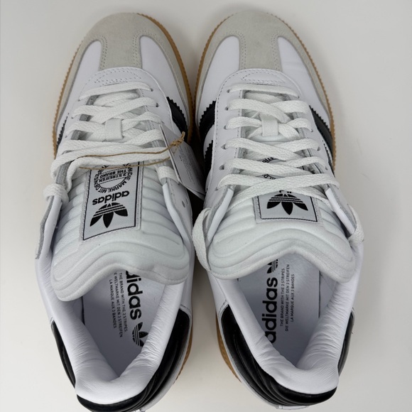 Adidas Samba XLG in White/Black/Gum - 9M/10W - Picture 2 of 6